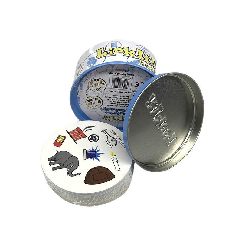 Juguetes para niños latas redondas de hierro creativas embalaje de regalos caja de hierro universal dulces latas redondas