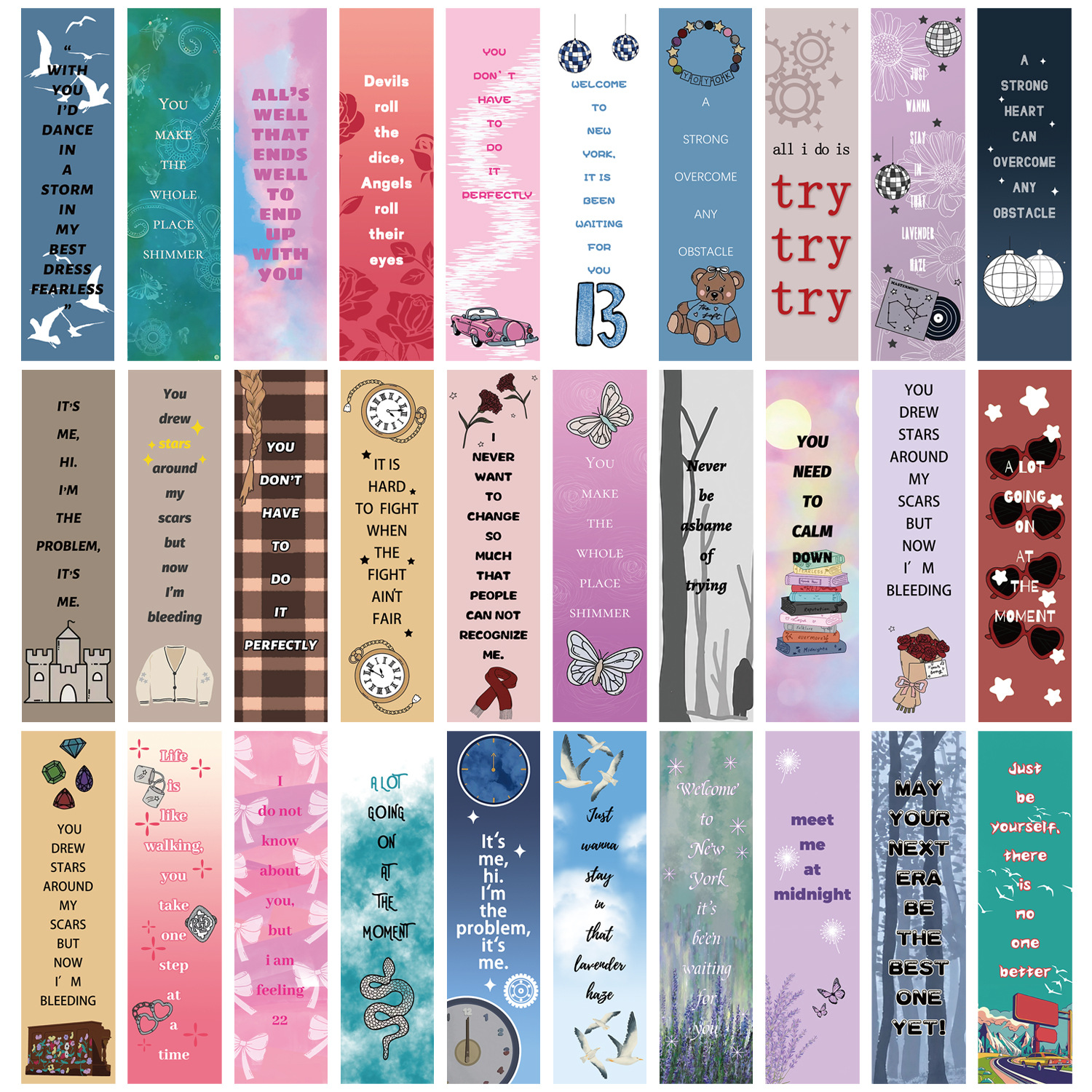 Micro-tinta, una variedad de estilos, marcadores, dibujos animados avanzados, arte antiguo, bricolaje, registros de lectura para estudiantes, marcadores exquisitos en papel