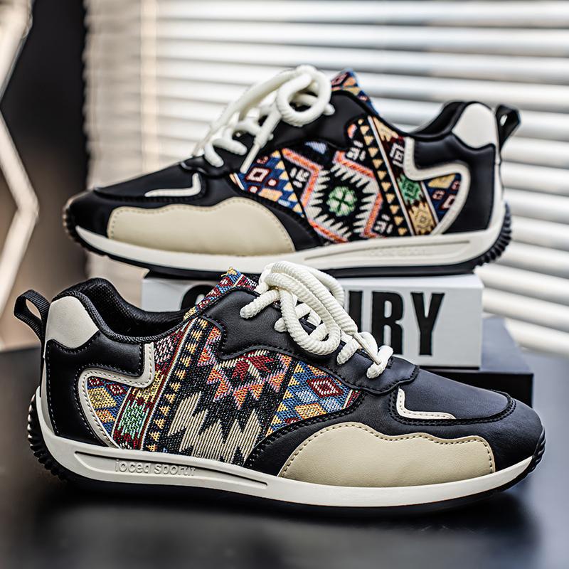 Zapatos de hombre 2025 primavera zapatos deportivos casuales modelos de estudiantes jóvenes modelos delgados de suela suave Forrest Gump zapatos de lona para papá