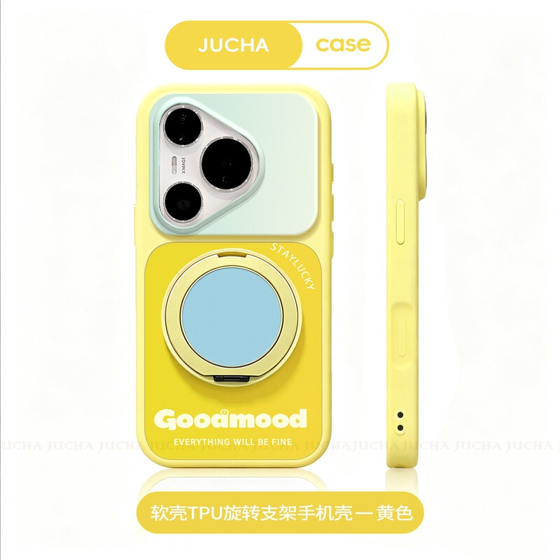 Suitable for Huawei Pura80 new phone case with stand, Pura90 Pro anti-drop, high-end feel, ultra-view window for women