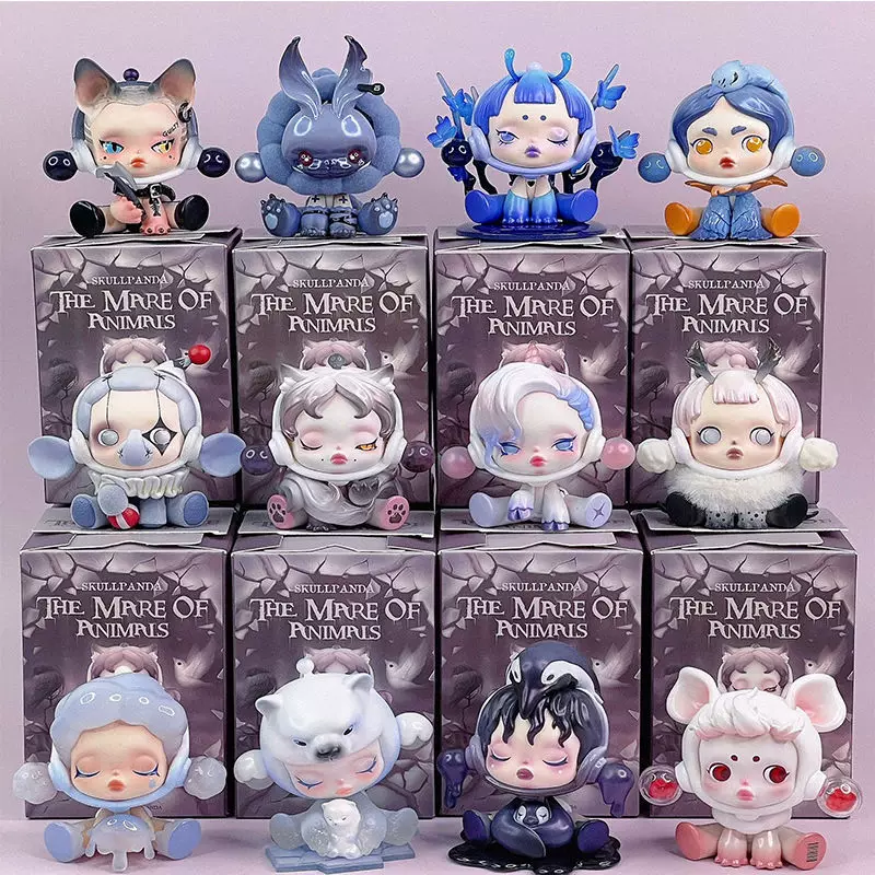 POPMART Bubble Martpanda Dream Animal Series Blind Blind Gift Gift Toys Motherland Edition