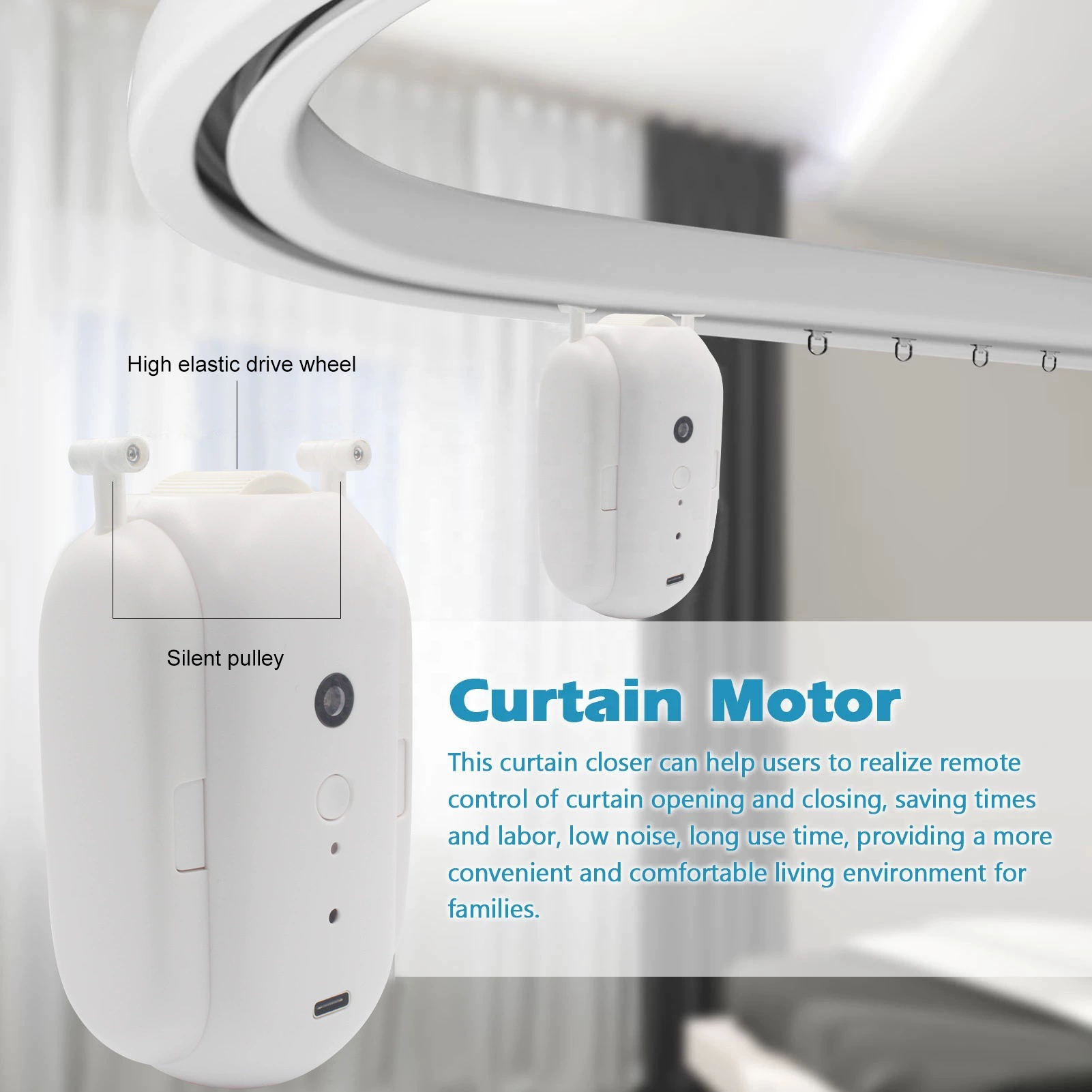 Smart cloth railed, switch key, electric robot, home decor, remote control, bluetooth