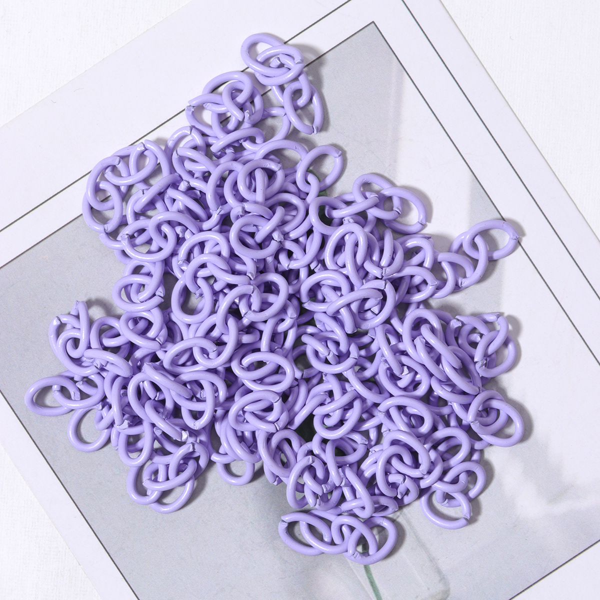 107#Purple/4-link chain