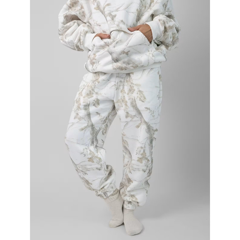 Conjunto Deportivo para Mujer de Poliéster y Elastano con Estampado Digital