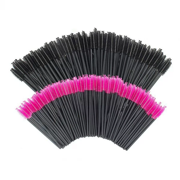 Cross-Border Temu and Shein Dropshipping Disposable Eyelash Brushes Makeup Brushes Eyelash Extension Cleaning Sticks Lip Brushes Makeup