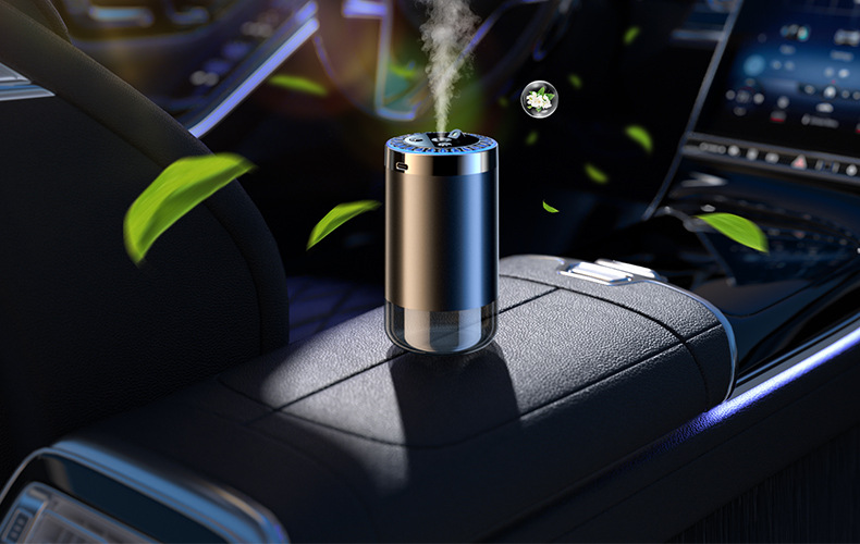 Intelligent Spray Car Aromatherapy Machine Deodorization Car Perfume Car Start-Stop Car Fragrance Internet Celebrant Car Aromatherapy