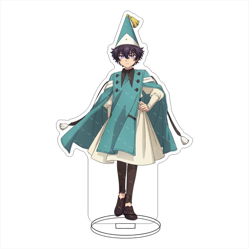 Acrylic Stand Pointed Hat's Magic Workshop Coco Chifli, double-sided 160 mm, customizable design