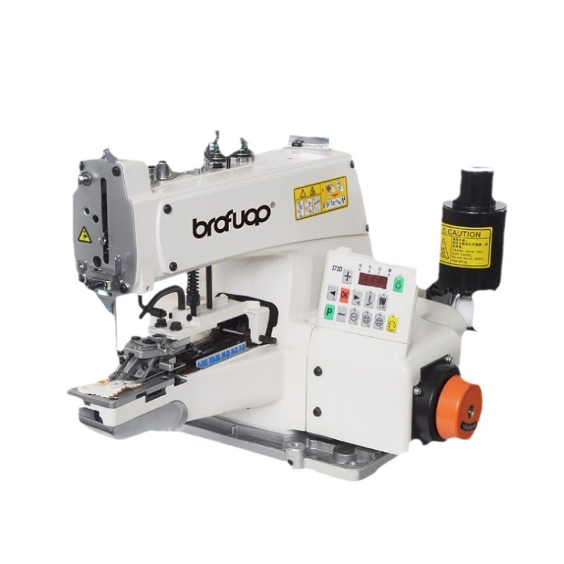 Venta directa de fábrica 373 máquina de botón de uñas máquina de etiquetado de accionamiento directo de alta velocidad hebilla vertical Botón de uñas máquina de coser industrial