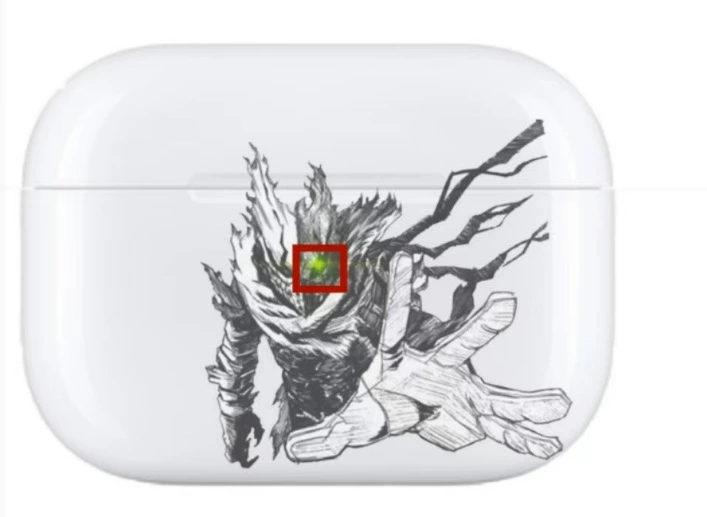 Защитный чехол (Apple) для AirPods — прозрачный чехол с карабином, совместим с AirPods 1/2/3 и Pro