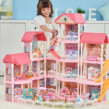 梦想别墅豪宅城堡彤乐芭比洋娃娃套装超大号礼盒仿真公主女孩玩具
