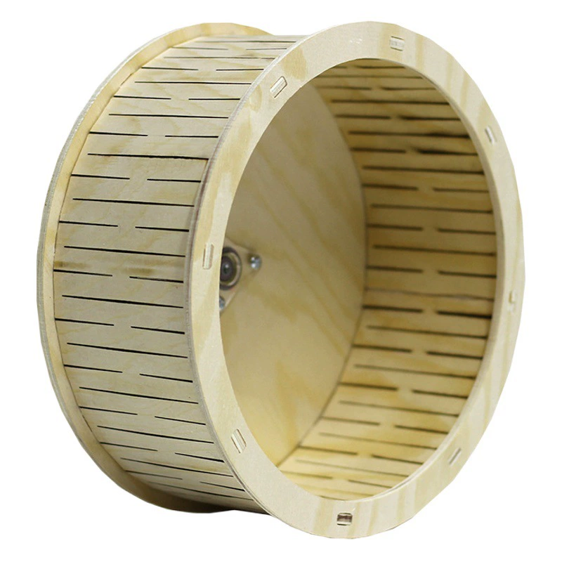 Игрушка-Хомяк деревянная мебель клетка для хомяка поставляет деревянное беговое колесо вилла качели деревянное гнездо устойчивый к укусам небольшой дом