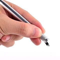 Precision Black Microblading Needle Sheets – Easy-to-Use, Handmade Eyebrow Liner & U-Shaped 18-Needle Brow Shaping Blades