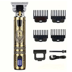 新しい T9 ヘアサロン理髪店電気バリカン電気バリカンアクセサリーリミットコーム電気バリカン彫刻オイルヘッドクロスボーダー