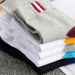 Wholesale men's medium-calf socks, spring and autumn, street vendor supply, Zhuji hosiery industry, men's casual sports socks series, trendy