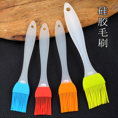 加厚硅胶刷蛋糕烘焙刷牛油奶油毛刷扫子烧烤BBQ酱料厨房刷耐高温|ru