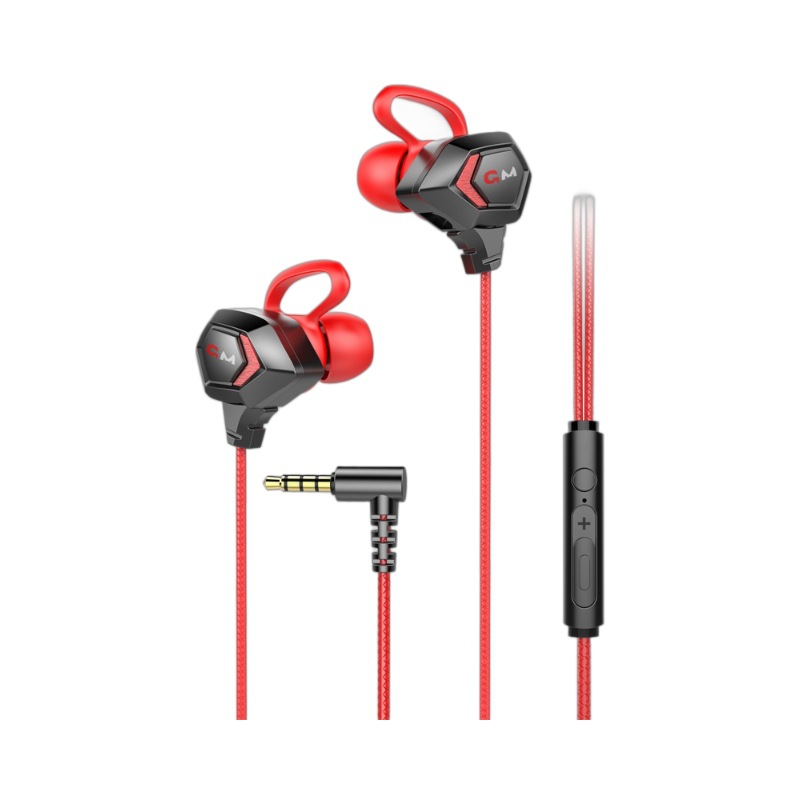 2024 nuevos productos transfronterizos auriculares deportivos tipo bajo pesado cableado con auriculares de pollo de trigo unisex