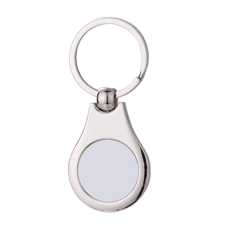 Impresión láser de transferencia térmica de embrión en blanco en stock abre botellas de llave de metal cuchilla caja de cuentas