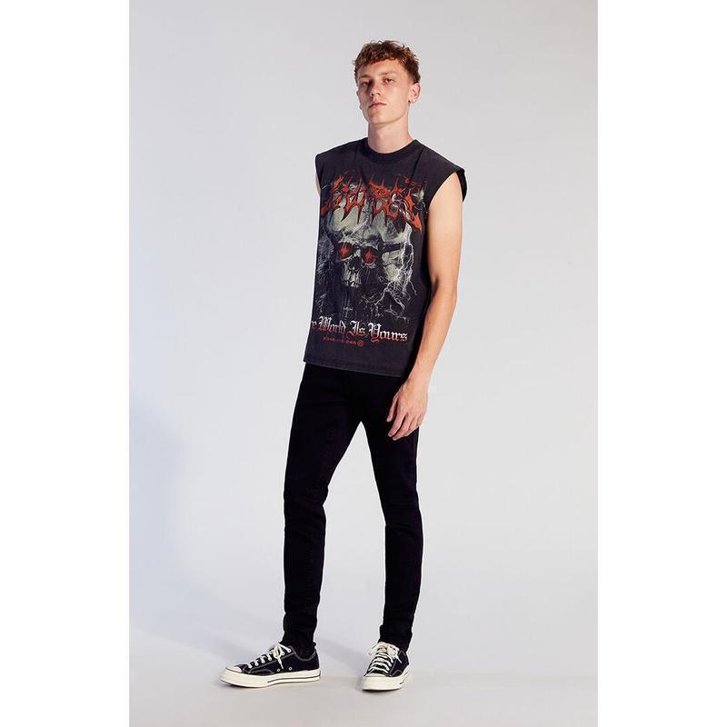 2026 Autumn and Winter Cross-Border Export New Men's Jeans Men's Layered Slim Jeans Stretch