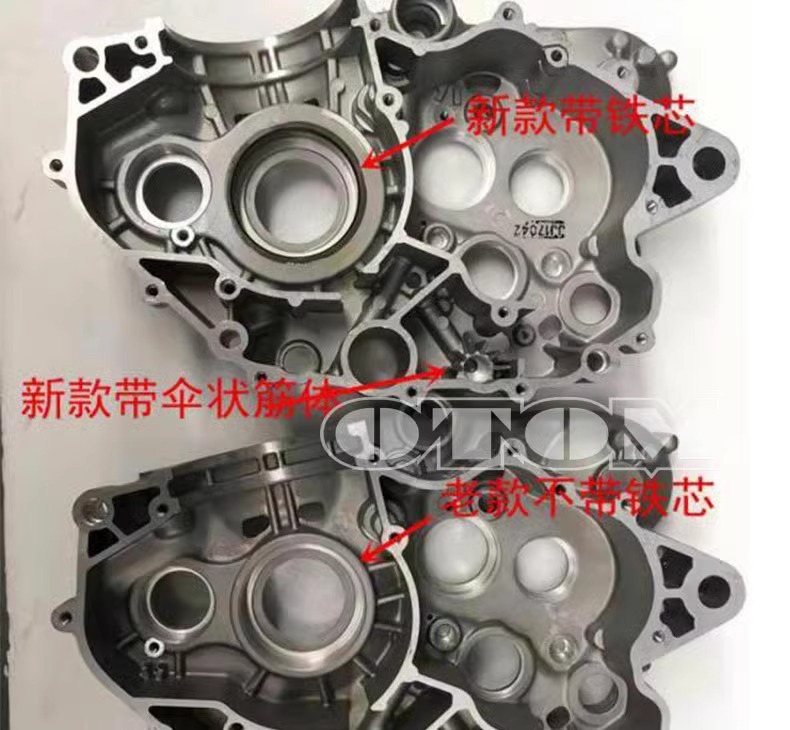 Magneto cover original Zongshen NC250 engine parts middle box left and right clutch large cover clutch round cover