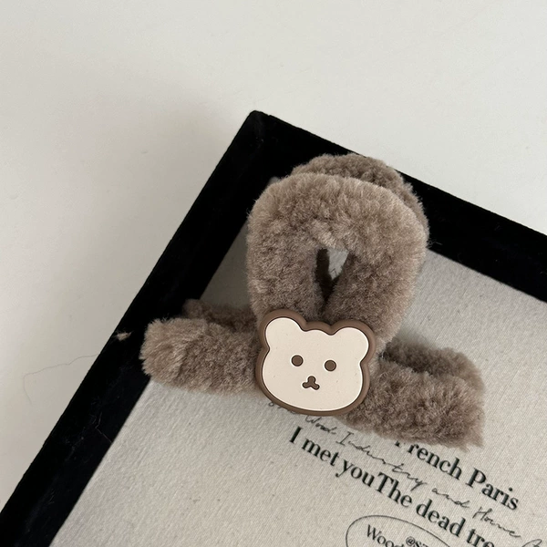 Qian Cai Cartoon Bear Number Plush Capture-LX