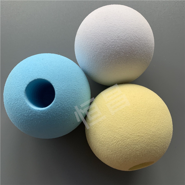 EVA泡沫洗水球牛仔炒雪花洗水厂牛仔服装炒雪花洗水胶棉球