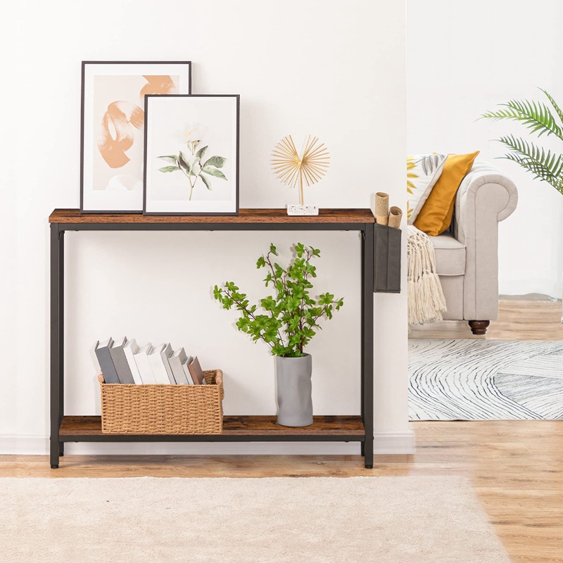 Mesa consola de estilo chino moderno, minimalista y de lujo ligero para entrada, sala de estar, pasillo, gabinete decorativo rectangular de pared.