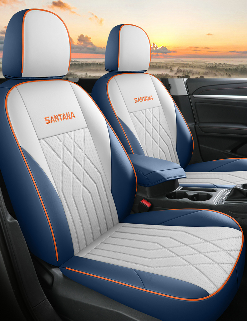 Volkswagen Santana Special fully surrounded car seat cover four seasons universal cushion interior modification Santana seat cover