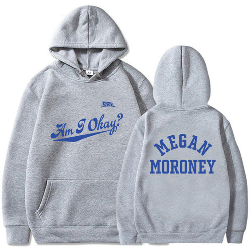 Men Hoodies Megan Moroney Am I Okay Album Printing Sweatshir