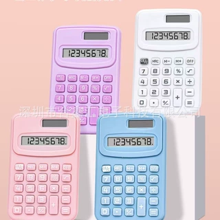 简约迷你计算器学生文具办公专用高颜值计算器小型便携计算机批发