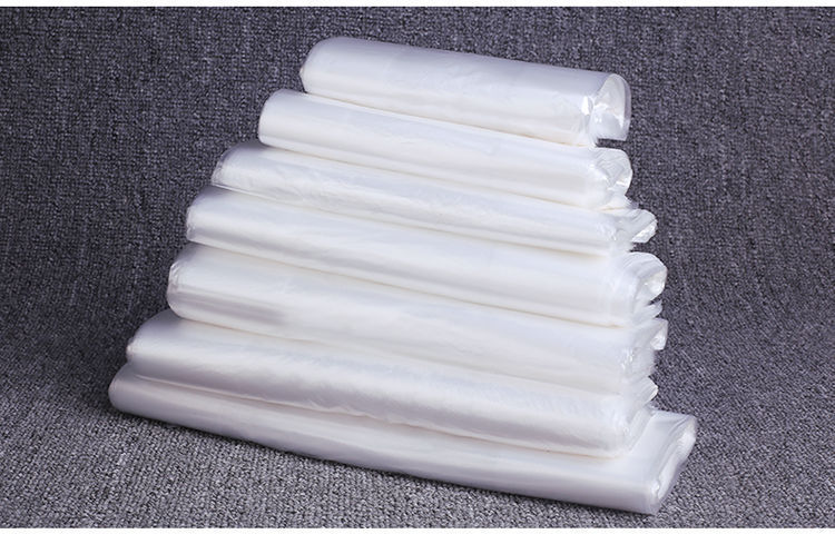 Plastic bag vest bags, food-grade thickened, disposable convenience bags for supermarket shopping, PE material transparent vest bags wholesale pic 3