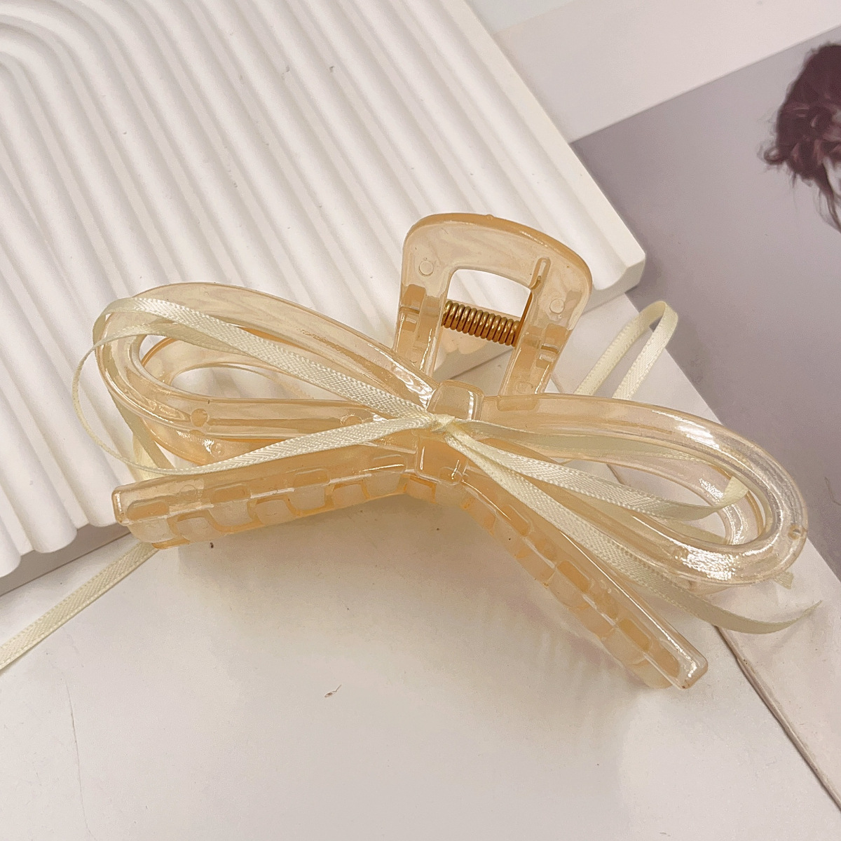 Pinza tipo tiburón extra grande de 13 cm, elegante y resistente