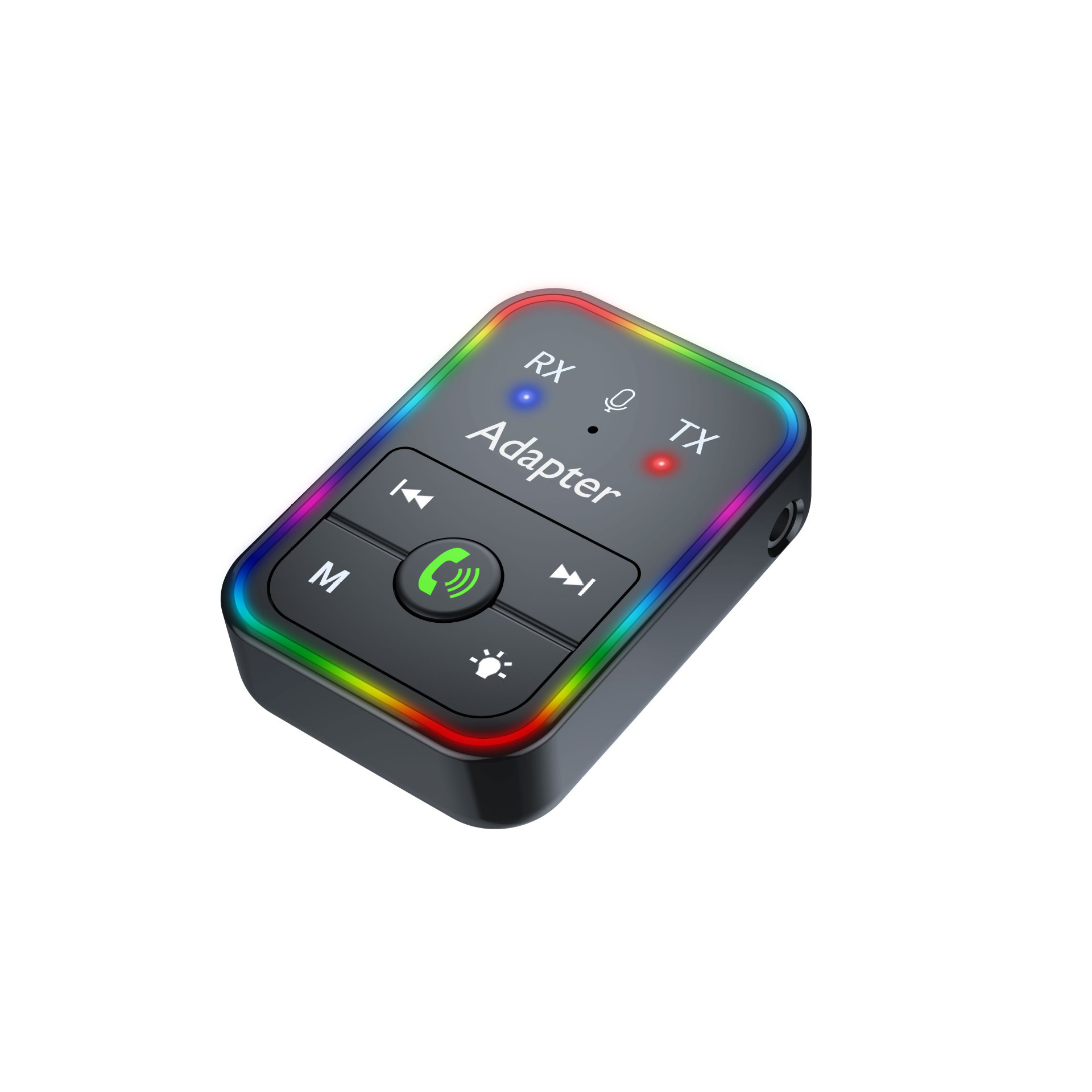 Cross-border e-commerce ebay source car bluetooth FM transmitter old speaker wired to wireless aux connector