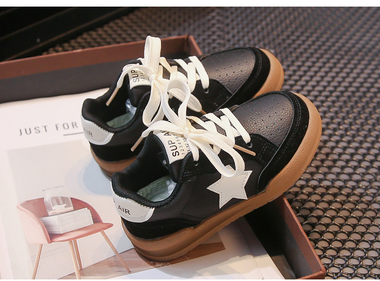 Kinderbrett 2024 Herbstmode Star Baby Mädchen Casual Weiche Sohle Anti Slip Jungen Sportschuhe_voghion.com