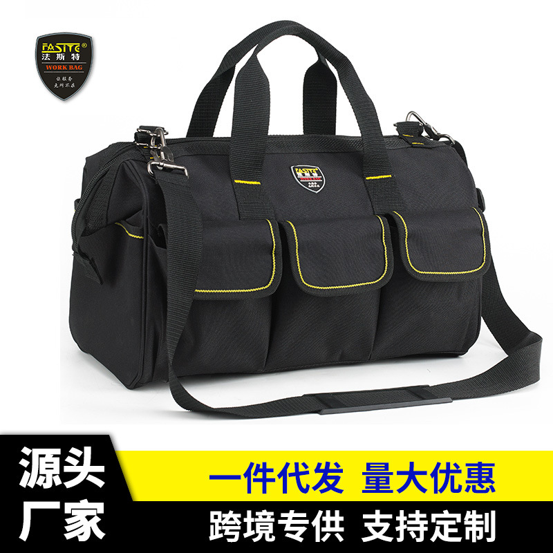 Más rápido kit multi-funcional engrosada lona grande resistente al desgaste de un hombro electricista Kit de reparación especial PT-N095J