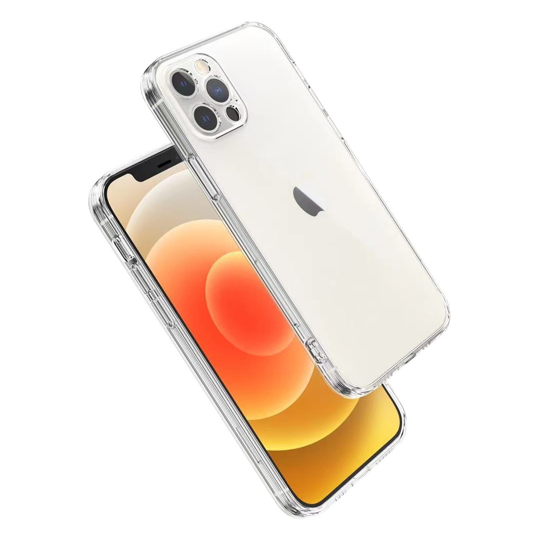 Transparente borde recto tridimensional cubo para Huawei Gloria V40 teléfono móvil caso Gloria 50Pro funda protectora Magic3