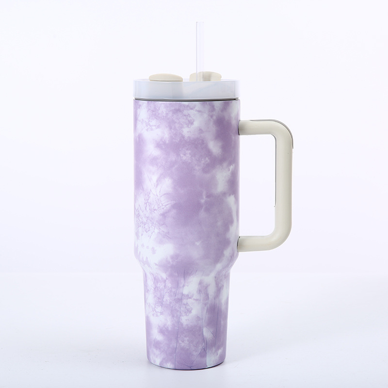 Transfronteriza 304 taza de vacío de acero inoxidable al aire libre cerveza coche taza 40oz mango frío calentador de hielo taza al por mayor