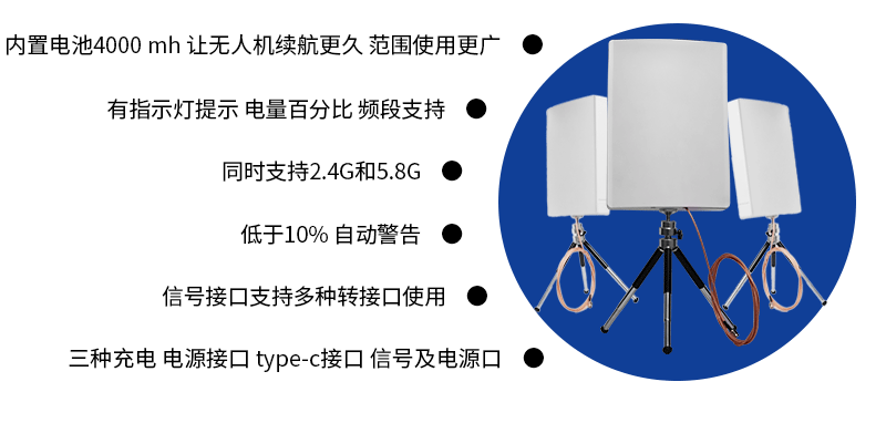 跨境新品 无人机信号放大器2.4G/5.8G增强无人机航拍长续航无人机详情3