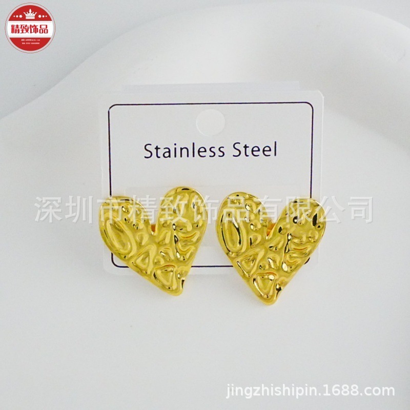 【热销爆款】欧美时尚 跨境个性新款时尚不锈钢耳环 多款轻奢潮流|undefined