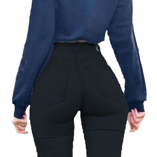 Jeans for women with a peach butt in the style of ins, buttocks lifting and sexy. High-waist jeans with elastic waistband to tighten the abdomen in the European and American style 2024 new model 