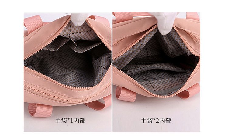 New cross-border women's bag, large-capacity waterproof crossbody bag, simple and fashionable handbag, nylon women's bag, mom bag undefined