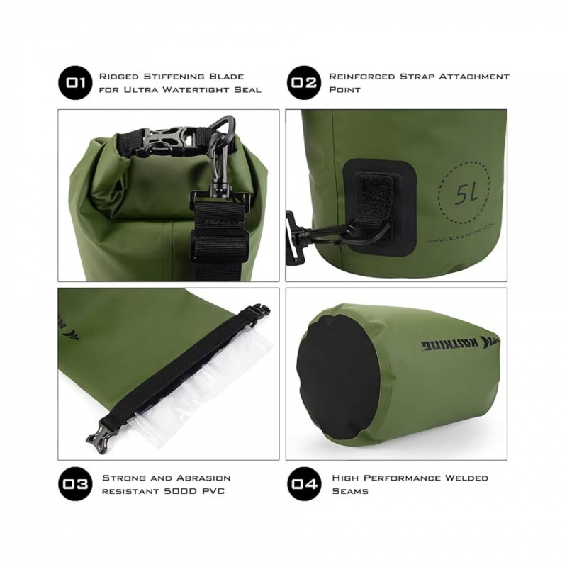Bolsa impermeable al aire libre explosiva transfronteriza bolsa de baño bolsa de descanso de playa bolsa de rafting bolsa de natación bolsa impermeable