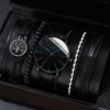 Watch for leisure, polyurethane men's quartz watches, wish, Korean style, simple and elegant design