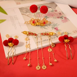 发夹;发钗;发簪