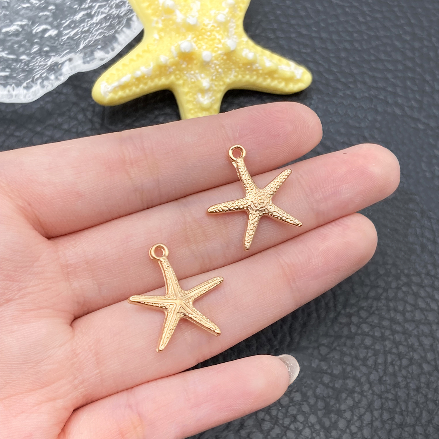 18318-Y-kc金锌合金海洋海星18.5x20mm-1.