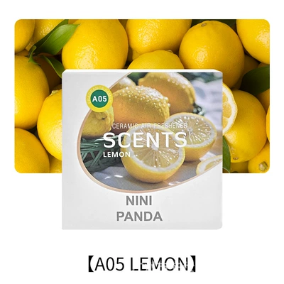Fresh Scent, Long-Lasting Odor Removal, Car Perfume Aromatherapy - lemon