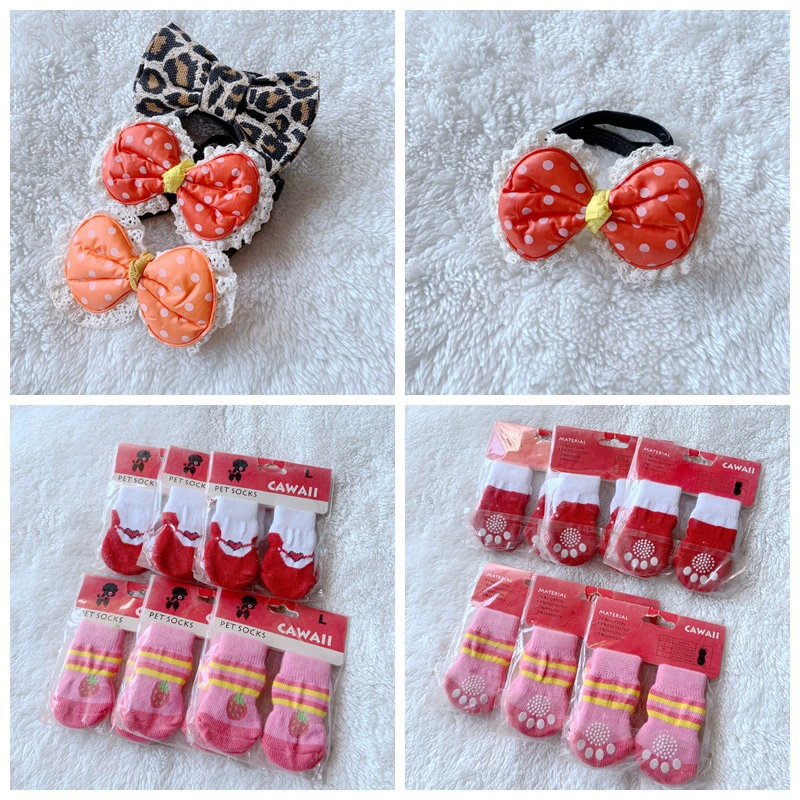Собачьи носки для собак Собаки бабочки ошейник кошачие ожерелья Домашние животные аксессуары Кошки собаки товары собаки галстуки оптом