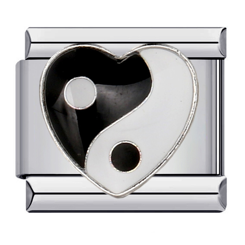 时尚不锈钢手链Italian Charm 金银同款手链焊接滴油DIY模块饰品|undefined