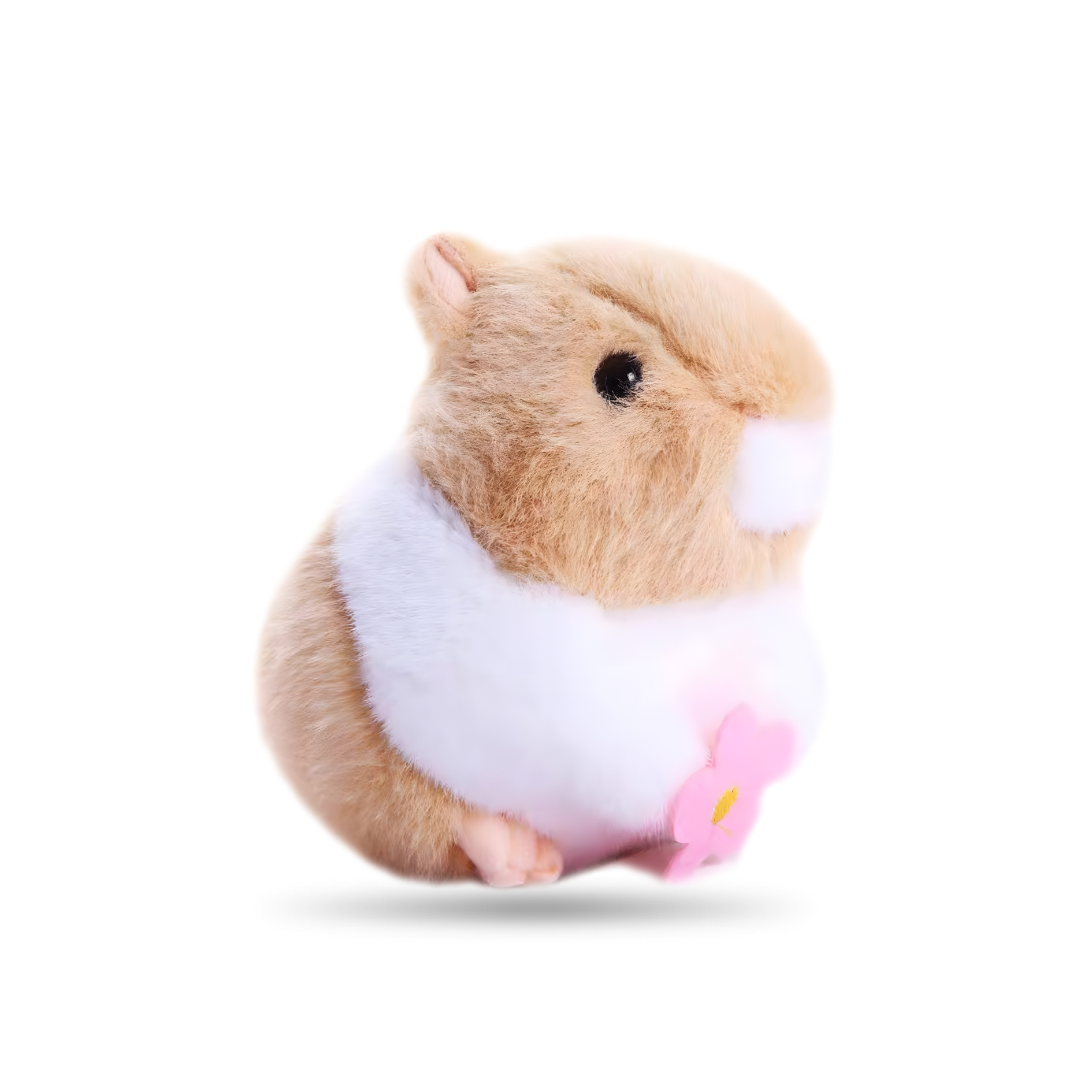 Discutir muñecas de peluche de venta caliente conejo blanco hámster colas de niños muñecas de cable juguetes de regalo de cumpleaños interactivos