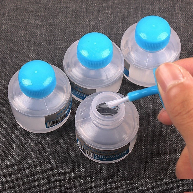 文龙 Glue with brush, brush, 60 ml