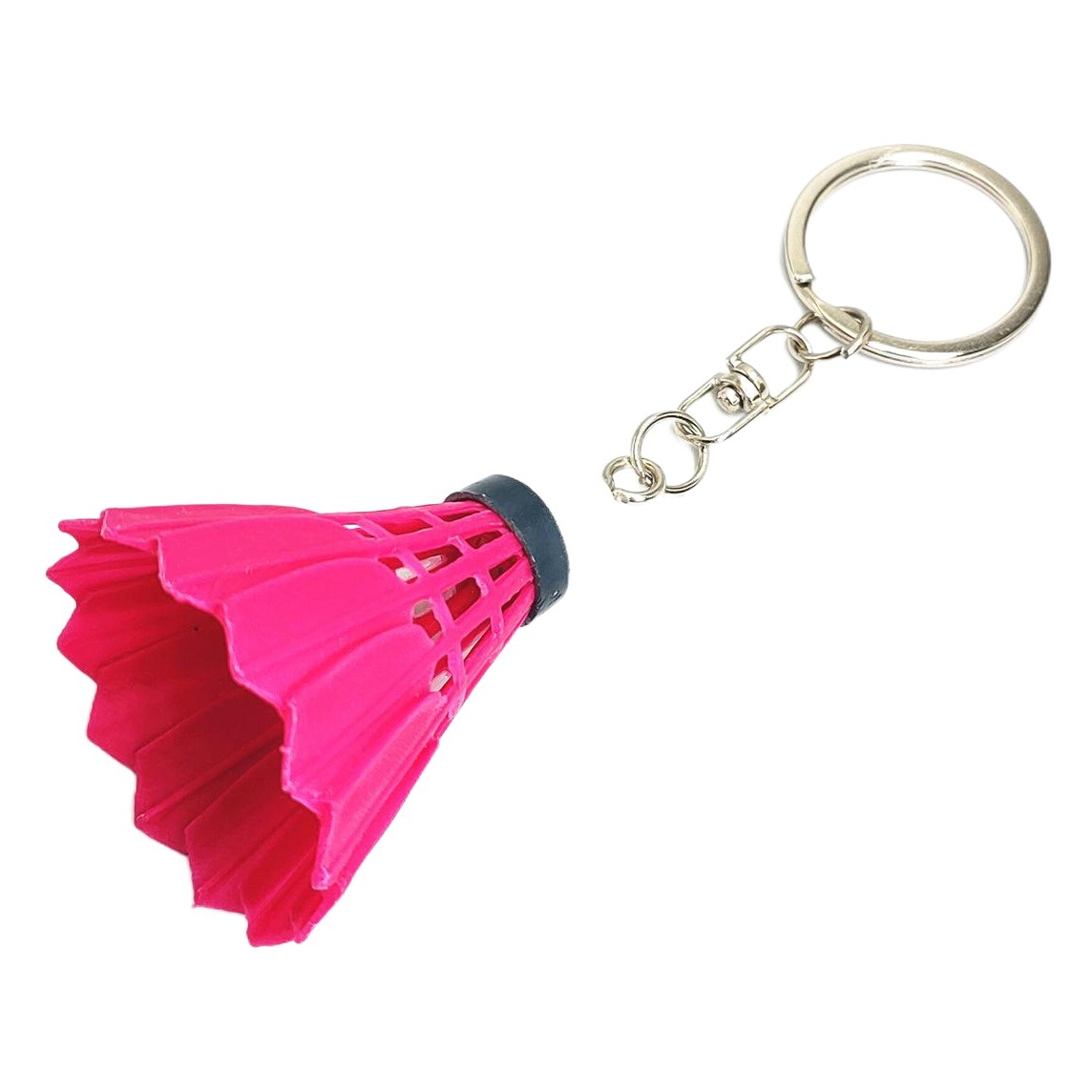 Mini simulación bádminton llavero colgante adornos deportivos pequeños regalos suministro transfronterizo llavero al por mayor